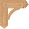 Ekena Millwork Thorton Arts & Crafts Smooth Bracket, Western Red Cedar, 5 1/2"W x 20"D x 20"H BKT06X20X20THR03SWR - alternate 2